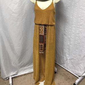 Judith March maxi halter dress size small.
